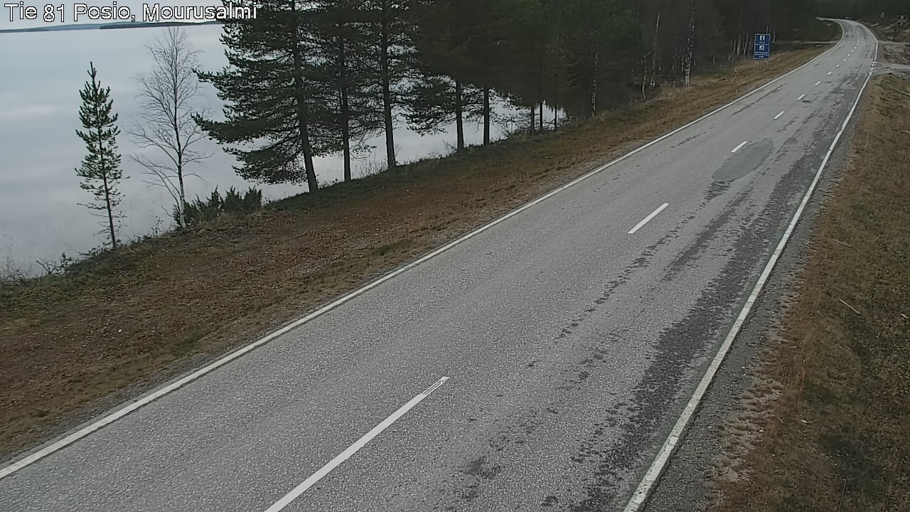 Kelikamerat Kuva Tie 81 Posio, Mourusalmi, Posio, Lappi