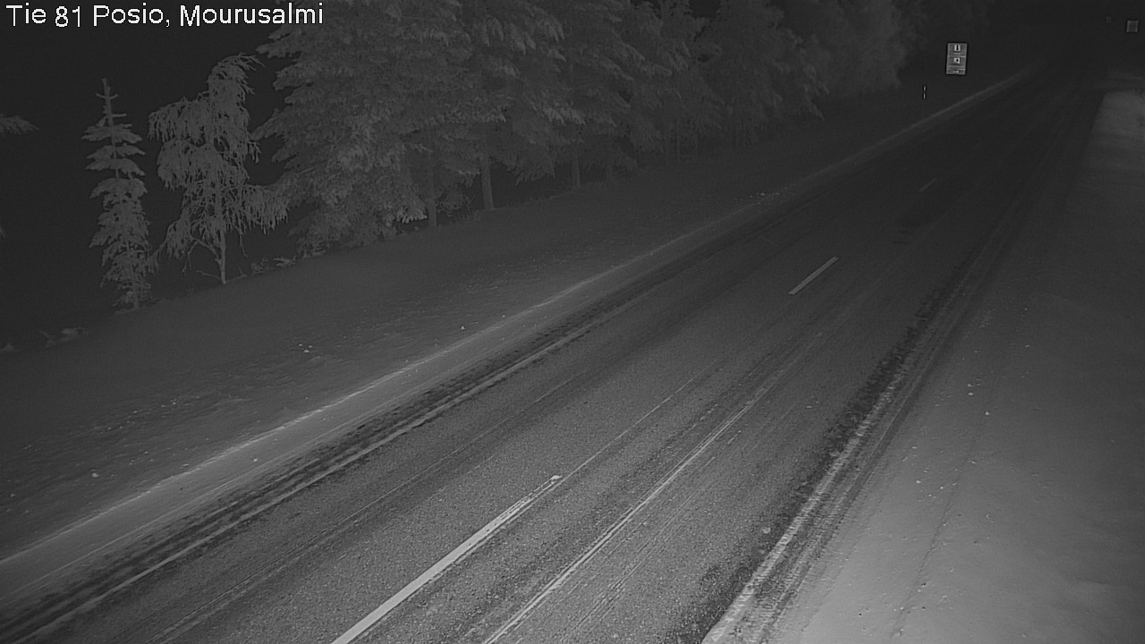 Kelikamerat Kuva Tie 81 Posio, Mourusalmi, Posio, Lappi