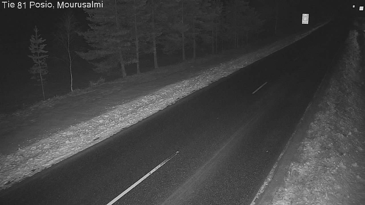 Kelikamerat Kuva Tie 81 Posio, Mourusalmi, Posio, Lappi