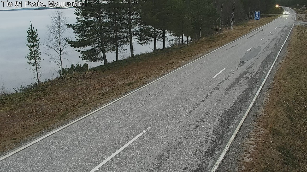 Kelikamerat Kuva Tie 81 Posio, Mourusalmi, Posio, Lappi