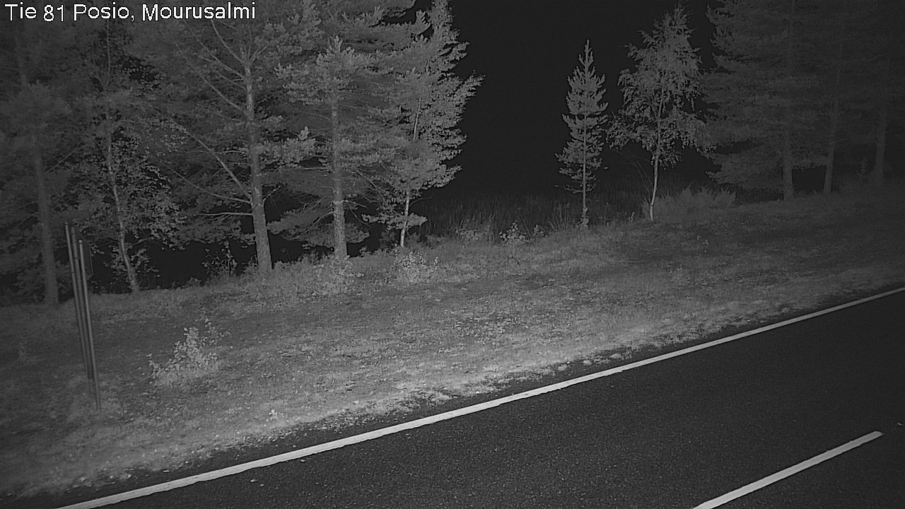 Kelikamerat Kuva Tie 81 Posio, Mourusalmi, Posio, Lappi