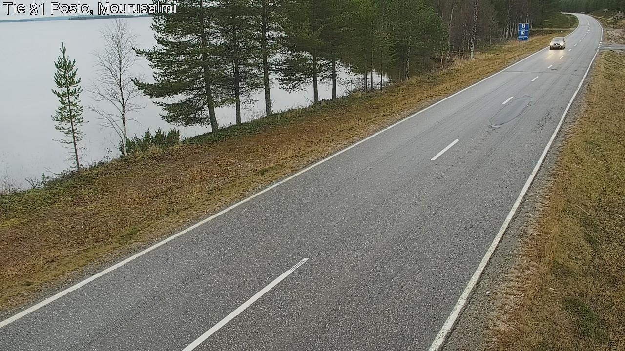 Kelikamerat Kuva Tie 81 Posio, Mourusalmi, Posio, Lappi