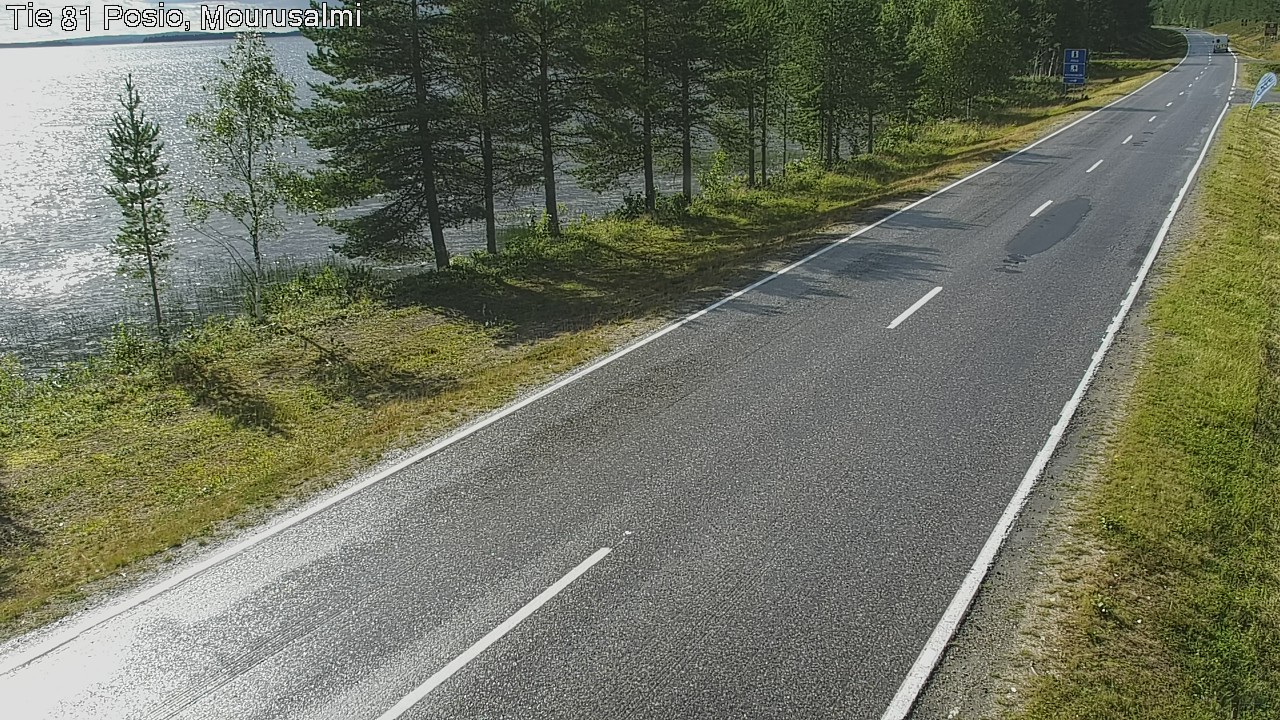 Kelikamerat Kuva Tie 81 Posio, Mourusalmi, Posio, Lappi