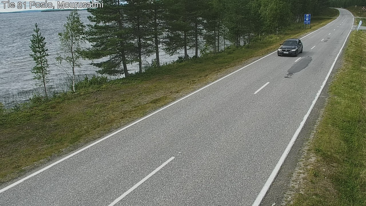 Kelikamerat Kuva Tie 81 Posio, Mourusalmi, Posio, Lappi