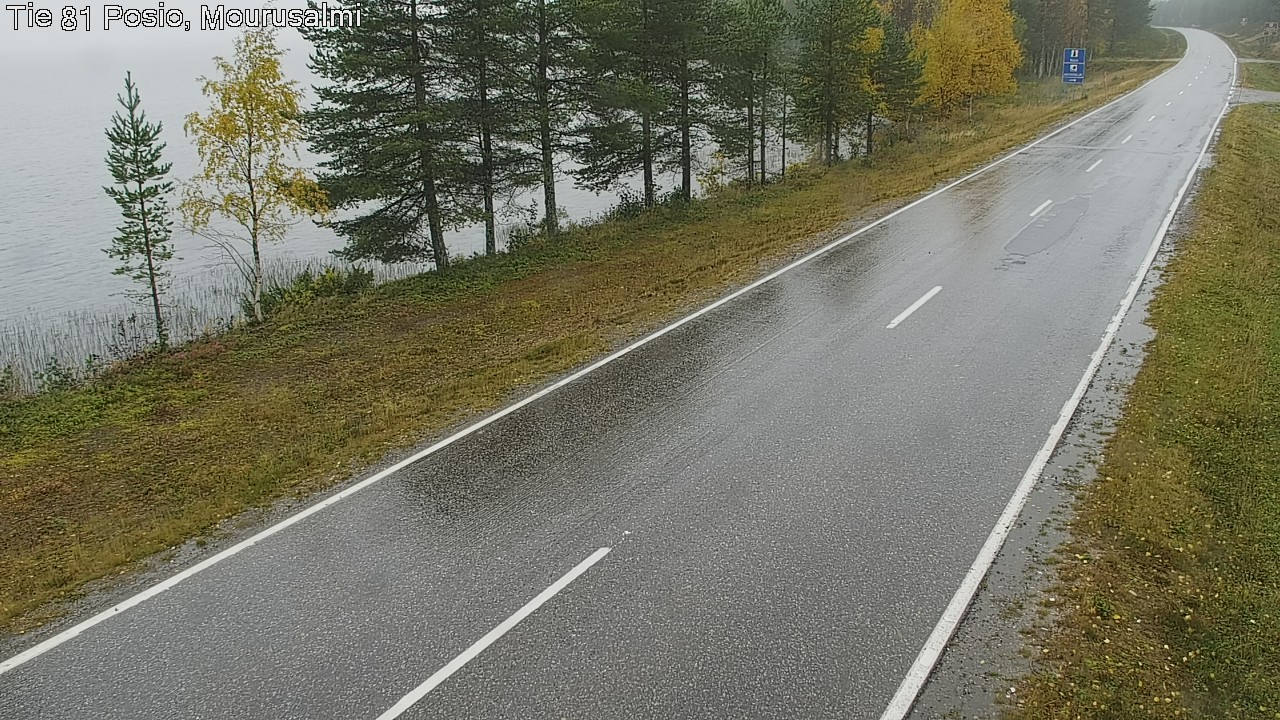 Weather Camera Image Väg 81 Posio, Mourusalmi, Posio, Lappi