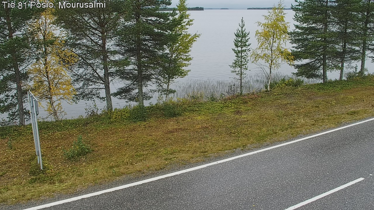 Kelikamerat Kuva Tie 81 Posio, Mourusalmi, Posio, Lappi