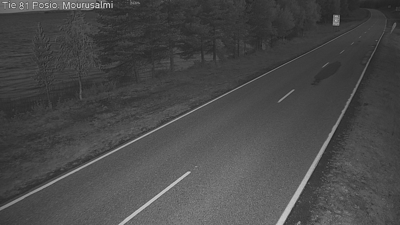 Kelikamerat Kuva Tie 81 Posio, Mourusalmi, Posio, Lappi