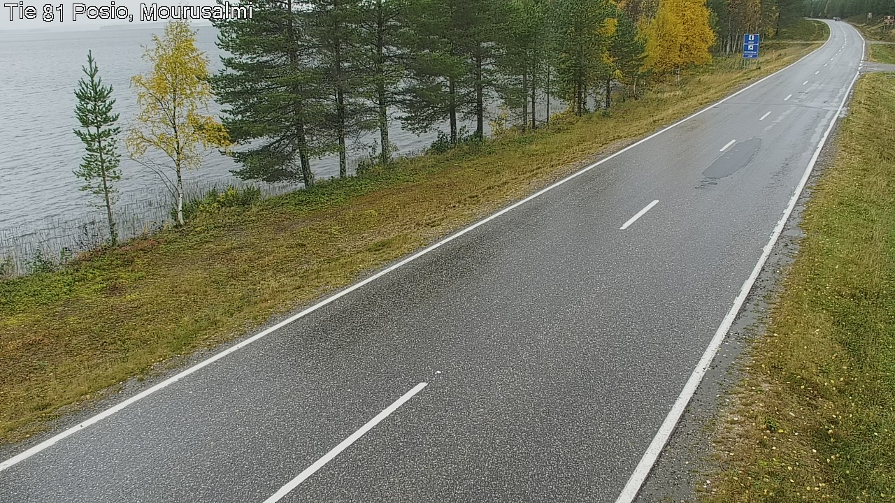 Weather Camera Image Väg 81 Posio, Mourusalmi, Posio, Lappi