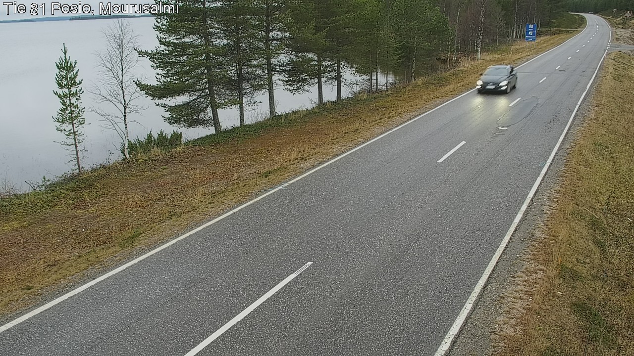 Kelikamerat Kuva Tie 81 Posio, Mourusalmi, Posio, Lappi