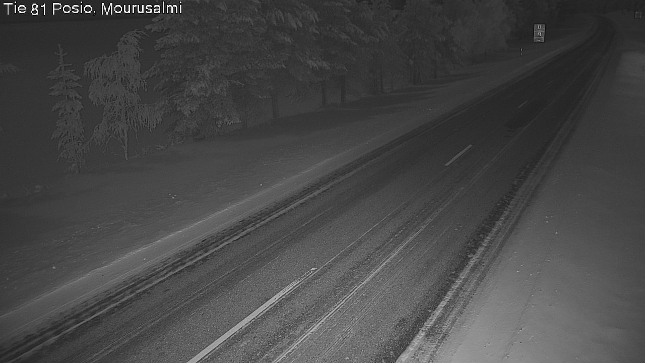 Kelikamerat Kuva Tie 81 Posio, Mourusalmi, Posio, Lappi