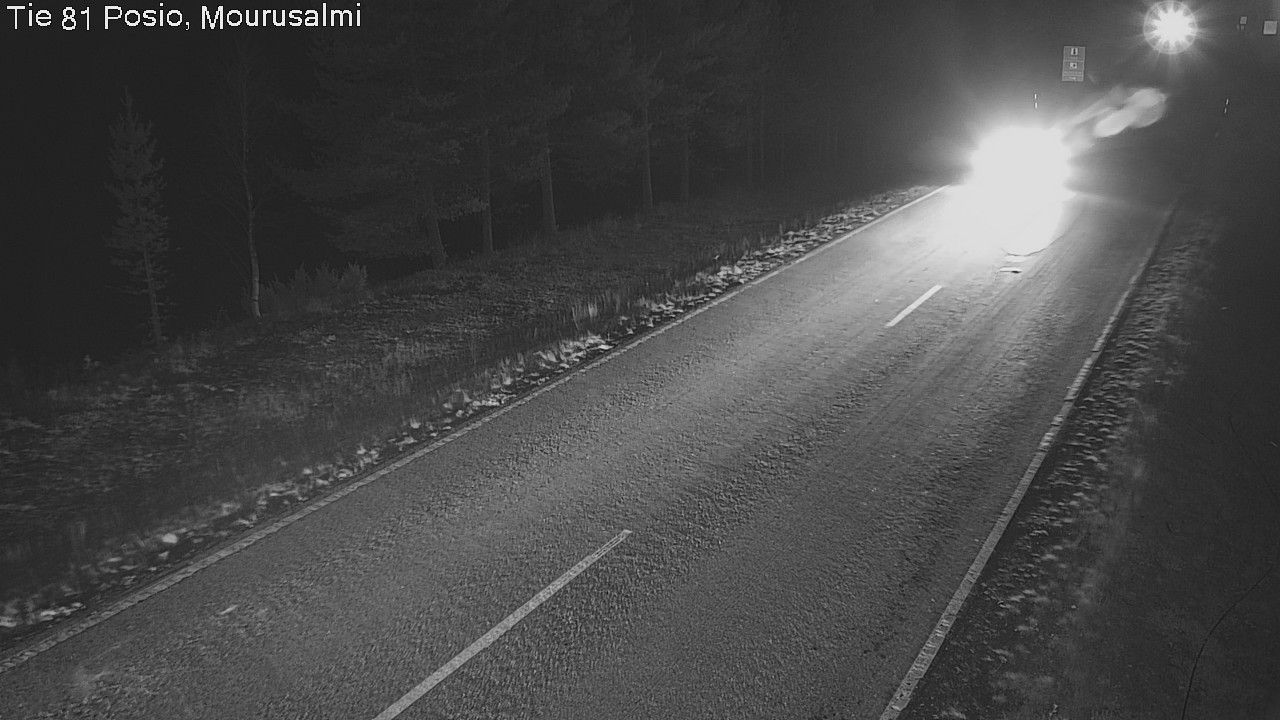 Kelikamerat Kuva Tie 81 Posio, Mourusalmi, Posio, Lappi