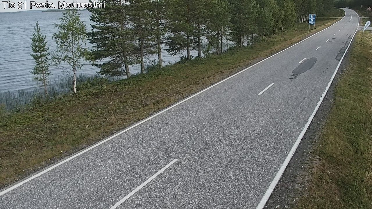 Kelikamerat Kuva Tie 81 Posio, Mourusalmi, Posio, Lappi