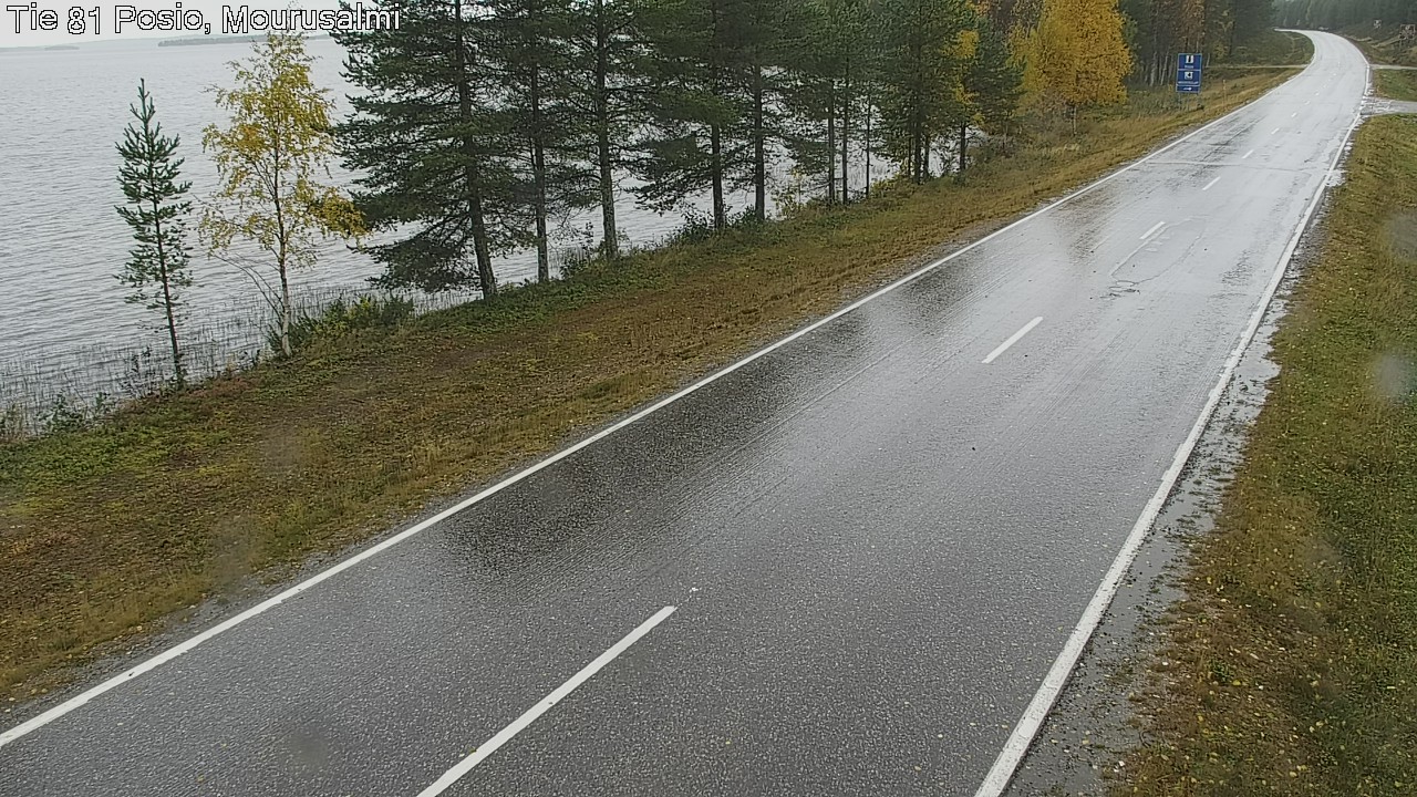 Weather Camera Image Väg 81 Posio, Mourusalmi, Posio, Lappi