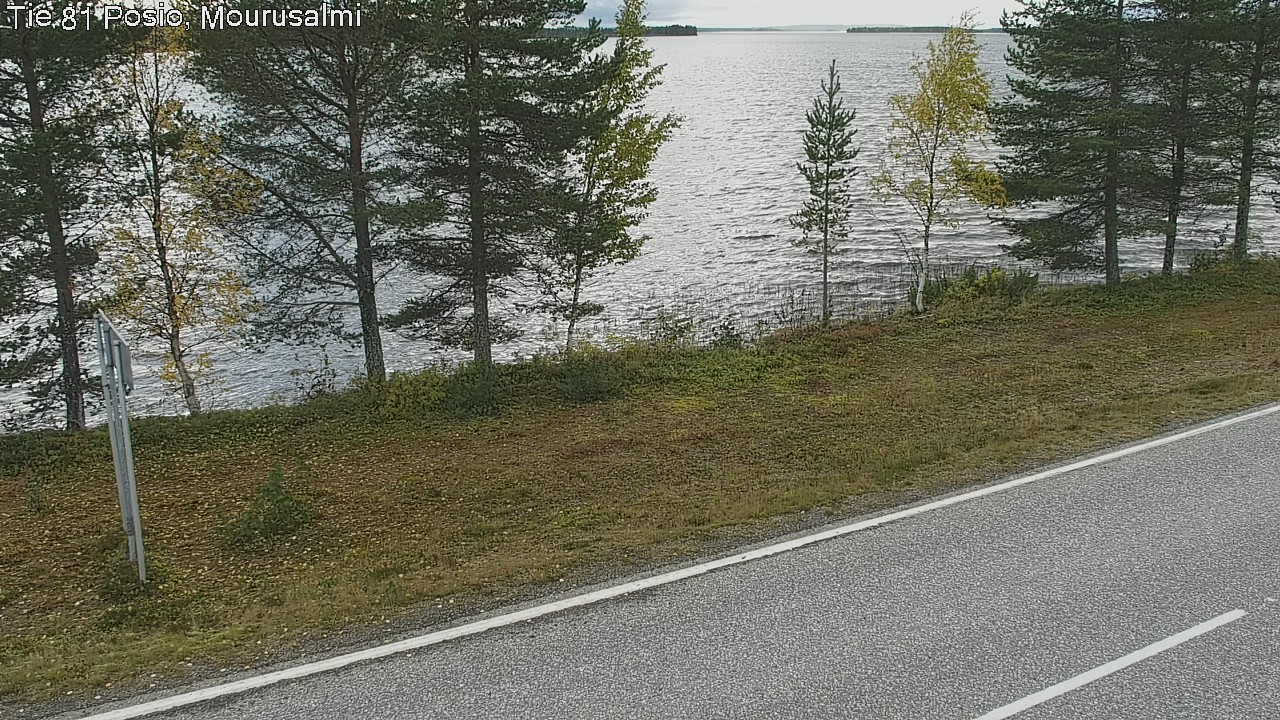 Kelikamerat Kuva Tie 81 Posio, Mourusalmi, Posio, Lappi