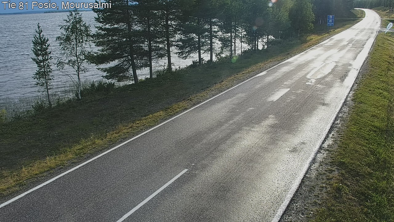 Kelikamerat Kuva Tie 81 Posio, Mourusalmi, Posio, Lappi