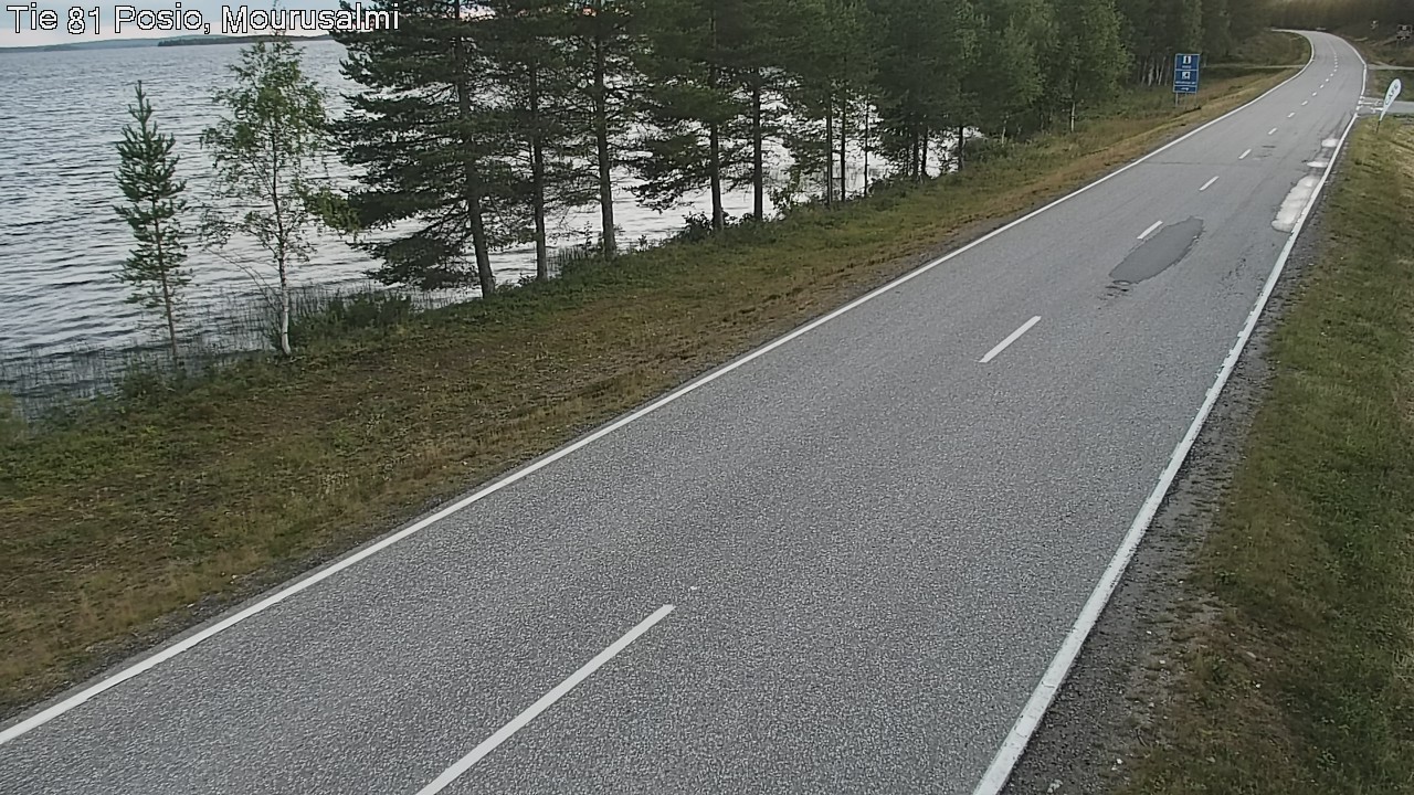 Kelikamerat Kuva Tie 81 Posio, Mourusalmi, Posio, Lappi