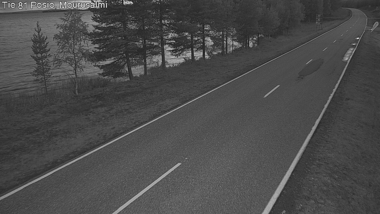 Kelikamerat Kuva Tie 81 Posio, Mourusalmi, Posio, Lappi