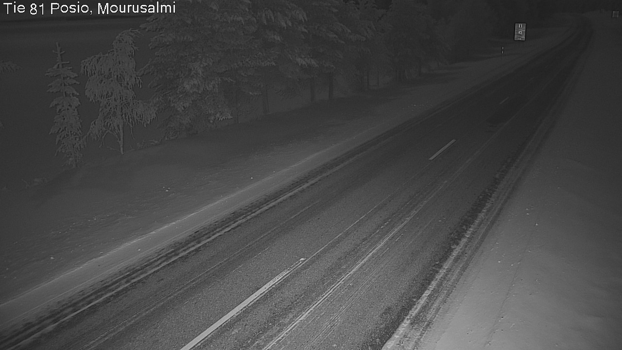 Kelikamerat Kuva Tie 81 Posio, Mourusalmi, Posio, Lappi