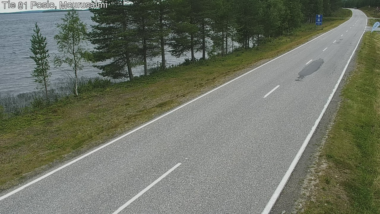 Kelikamerat Kuva Tie 81 Posio, Mourusalmi, Posio, Lappi