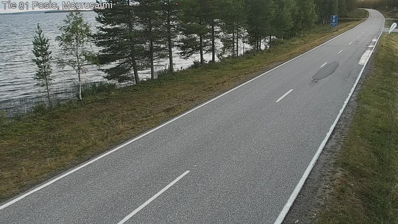 Kelikamerat Kuva Tie 81 Posio, Mourusalmi, Posio, Lappi