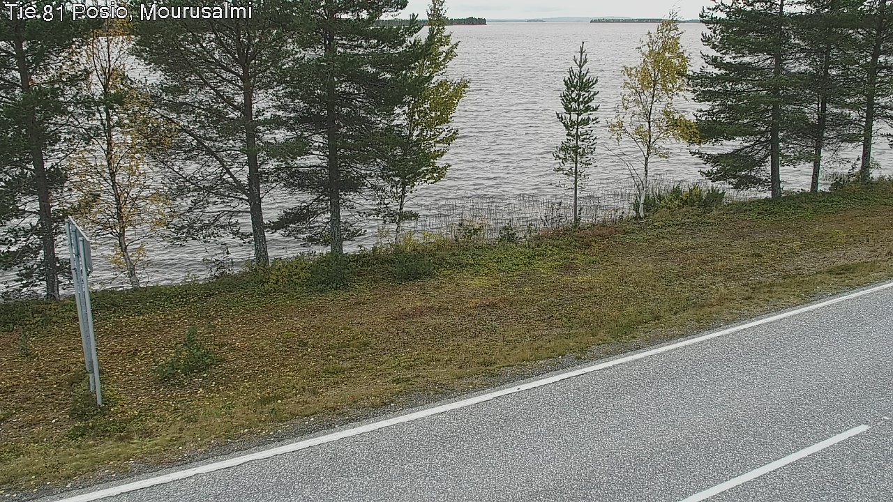 Kelikamerat Kuva Tie 81 Posio, Mourusalmi, Posio, Lappi