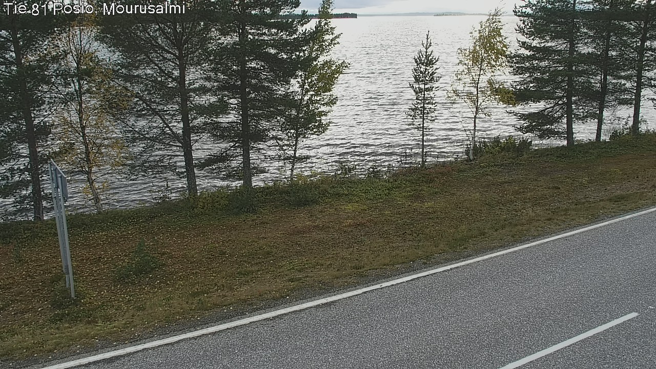 Kelikamerat Kuva Tie 81 Posio, Mourusalmi, Posio, Lappi