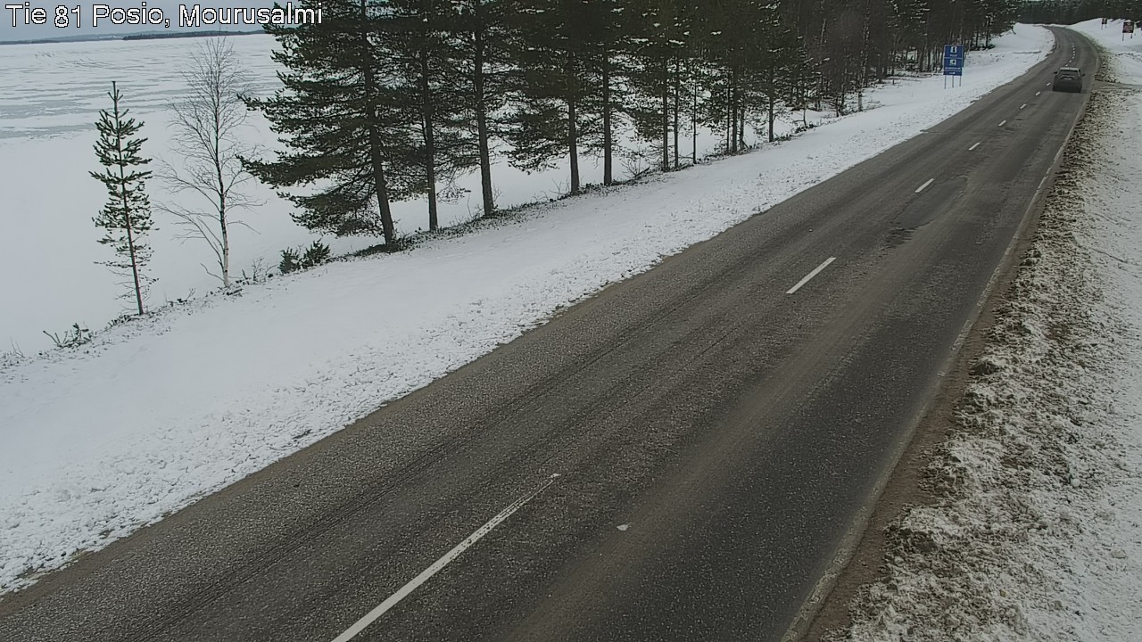 Kelikamerat Kuva Tie 81 Posio, Mourusalmi, Posio, Lappi