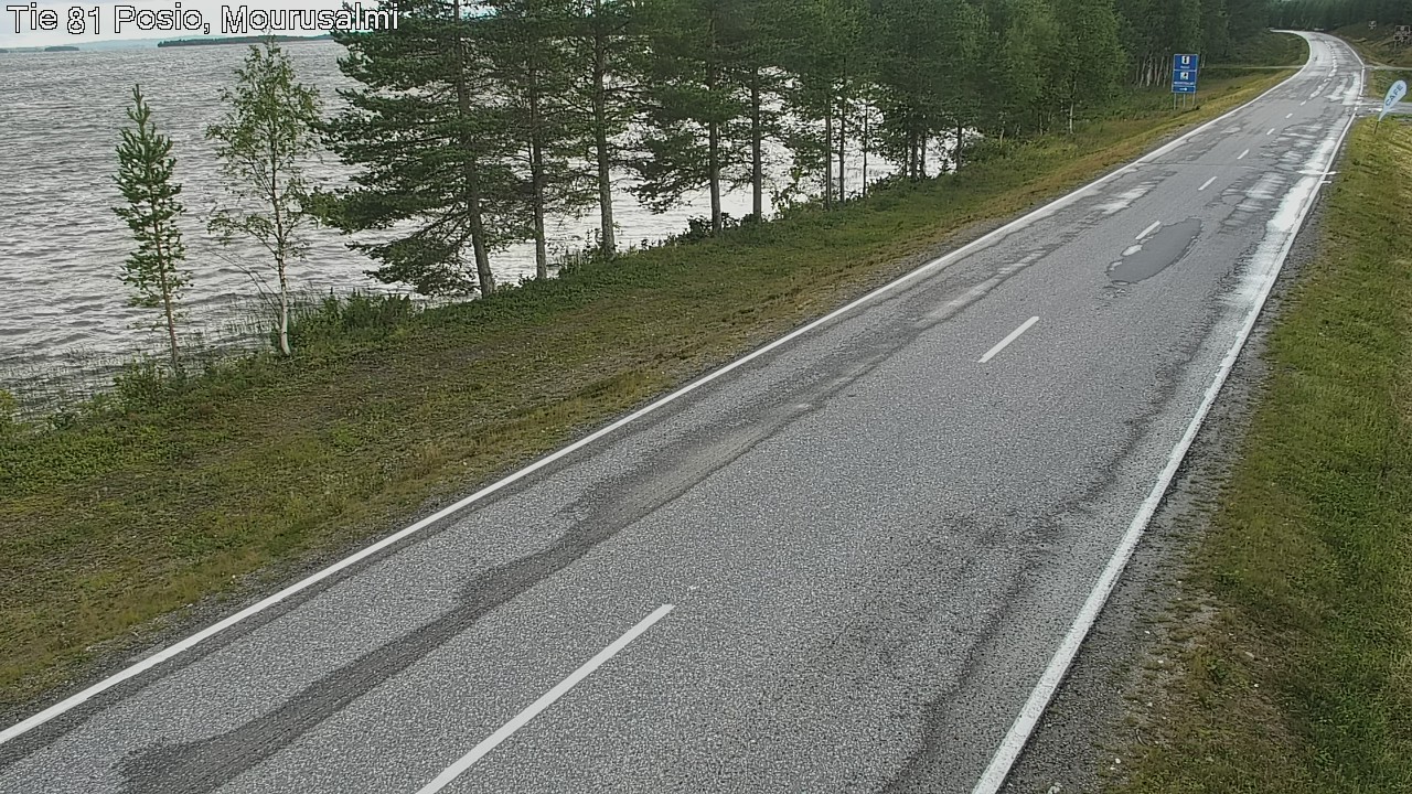 Kelikamerat Kuva Tie 81 Posio, Mourusalmi, Posio, Lappi