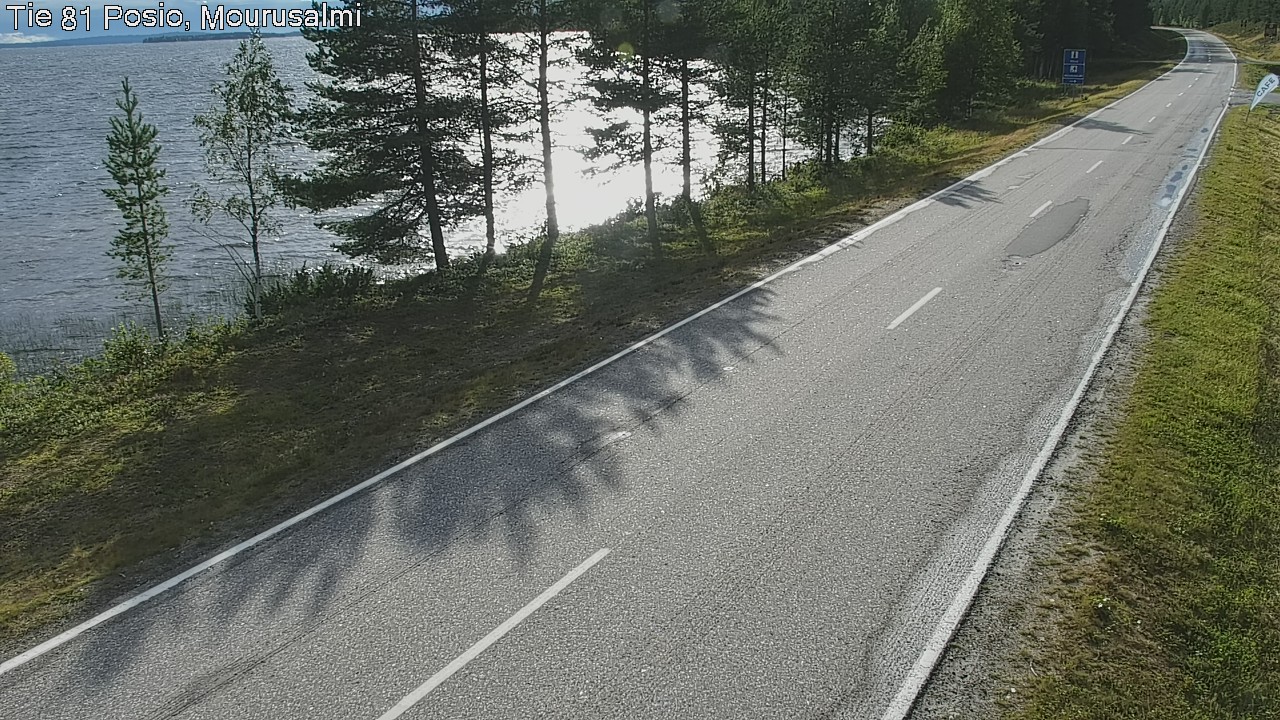 Kelikamerat Kuva Tie 81 Posio, Mourusalmi, Posio, Lappi