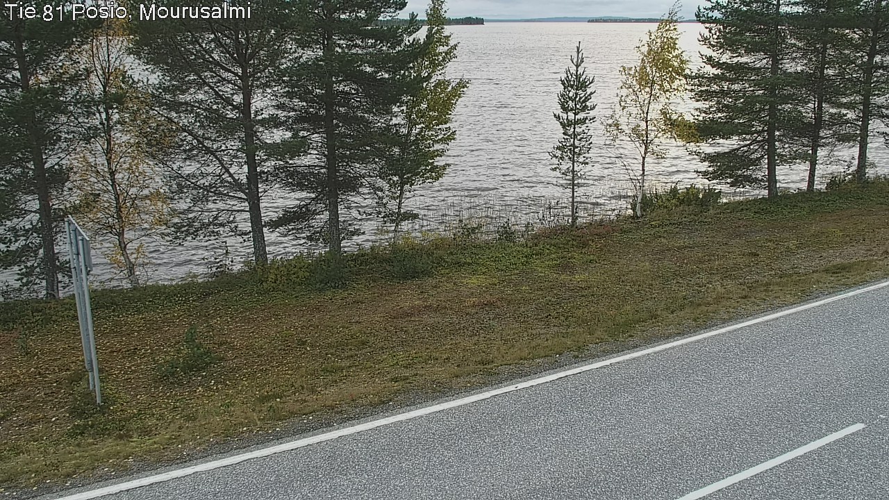 Kelikamerat Kuva Tie 81 Posio, Mourusalmi, Posio, Lappi