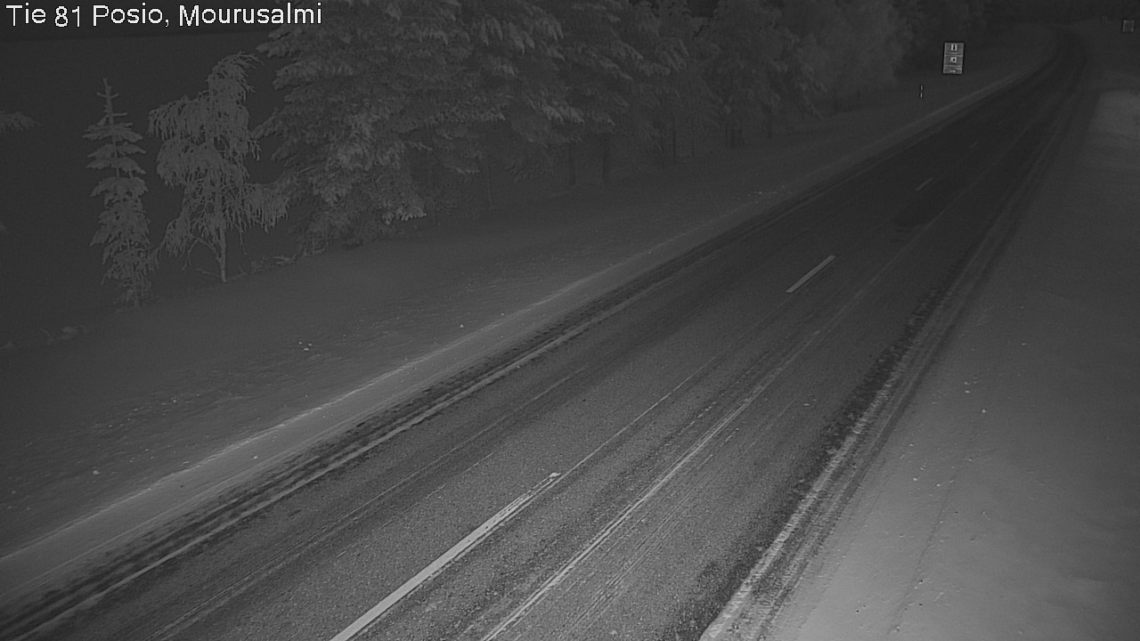 Kelikamerat Kuva Tie 81 Posio, Mourusalmi, Posio, Lappi