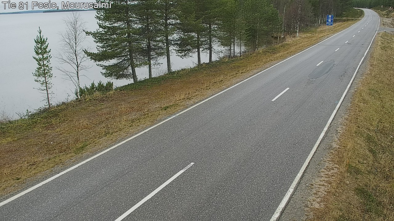 Kelikamerat Kuva Tie 81 Posio, Mourusalmi, Posio, Lappi