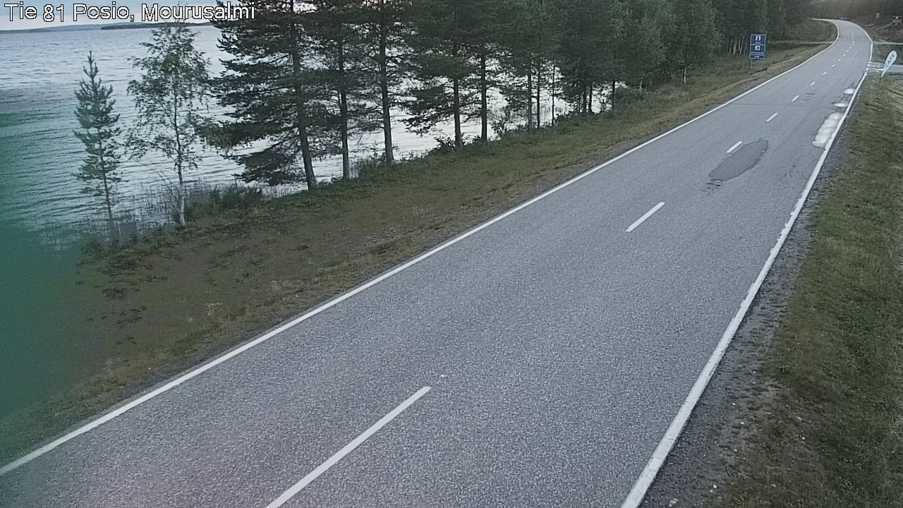 Kelikamerat Kuva Tie 81 Posio, Mourusalmi, Posio, Lappi