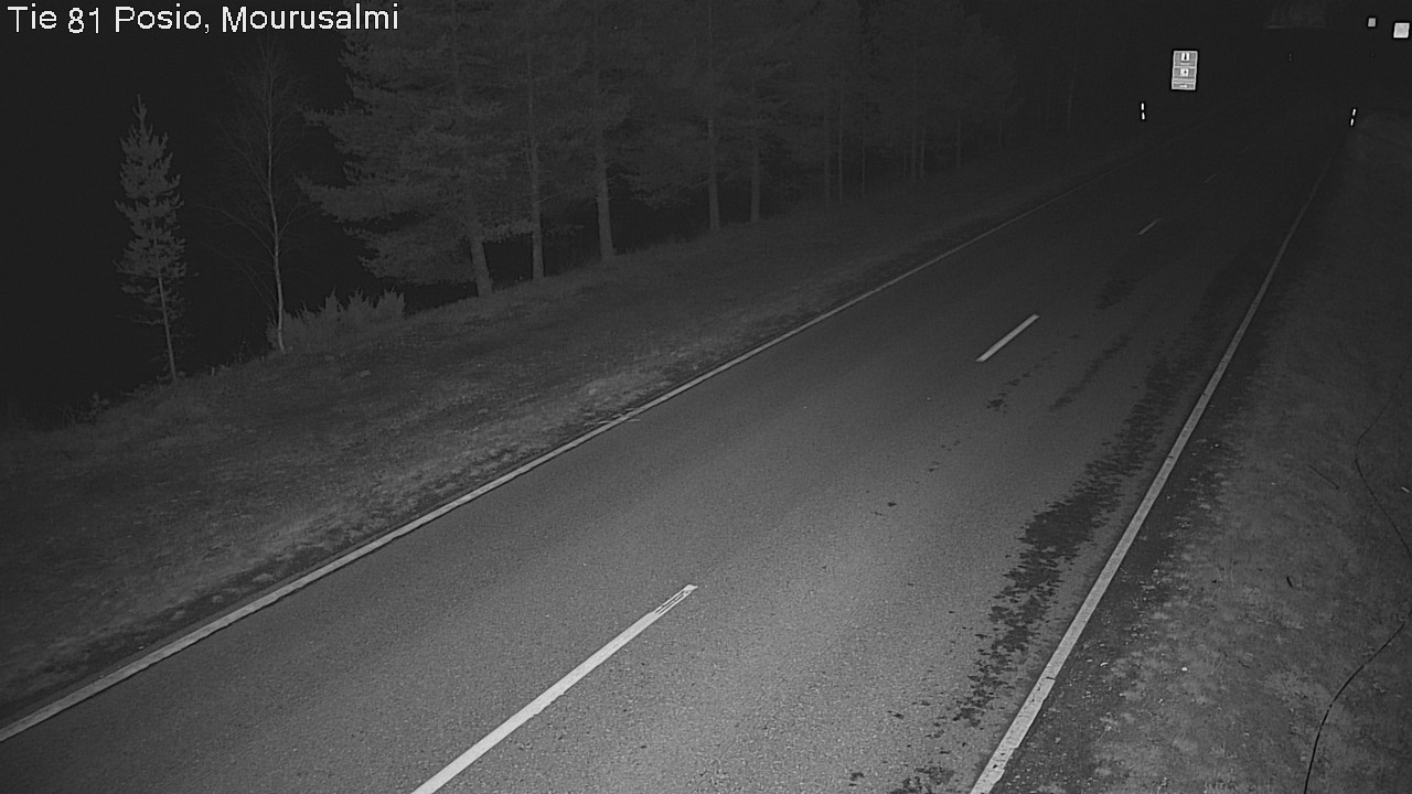 Kelikamerat Kuva Tie 81 Posio, Mourusalmi, Posio, Lappi