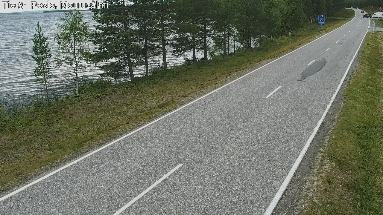 Kelikamerat Kuva Tie 81 Posio, Mourusalmi, Posio, Lappi
