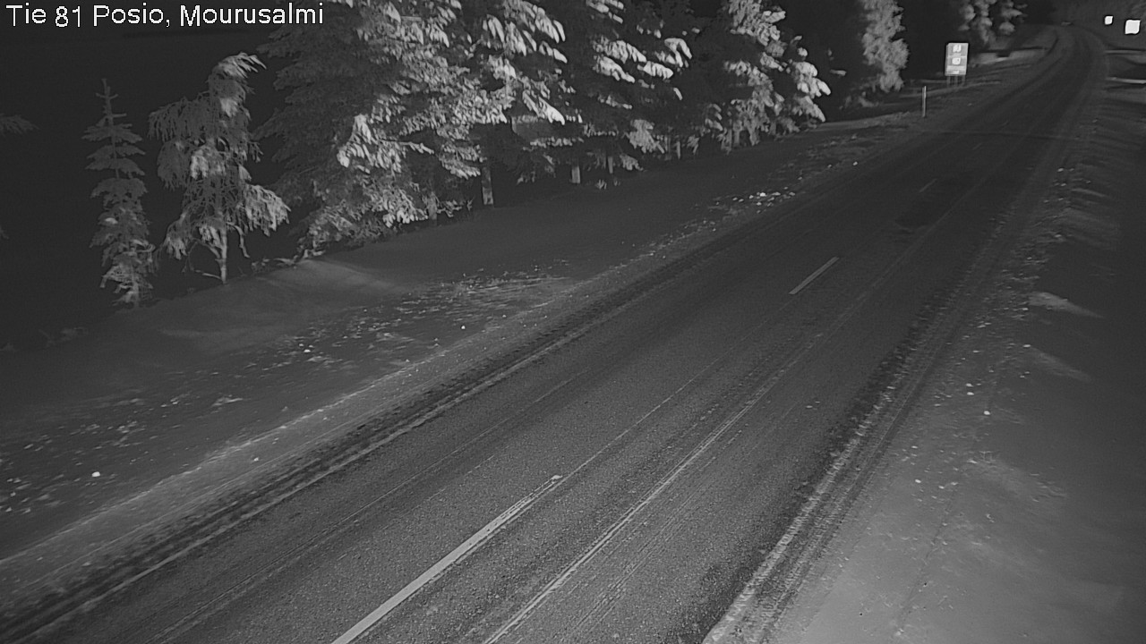 Kelikamerat Kuva Tie 81 Posio, Mourusalmi, Posio, Lappi