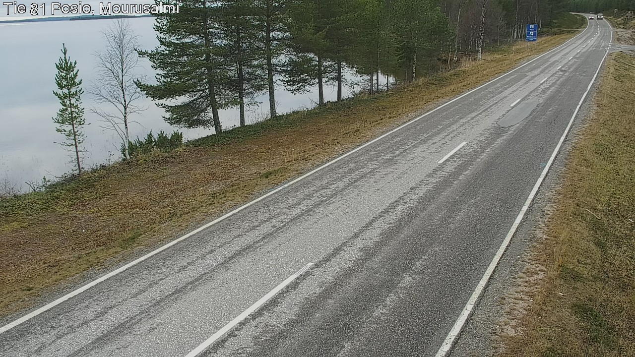 Kelikamerat Kuva Tie 81 Posio, Mourusalmi, Posio, Lappi