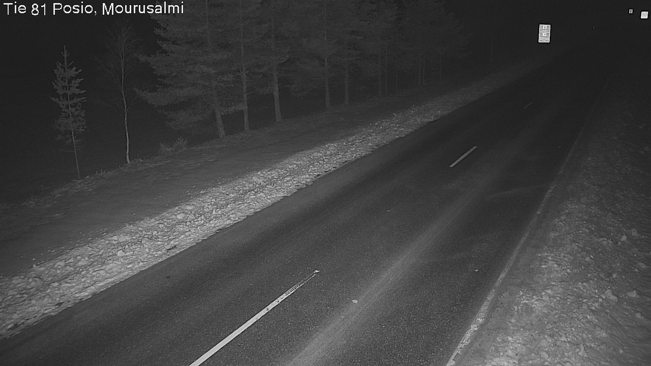 Kelikamerat Kuva Tie 81 Posio, Mourusalmi, Posio, Lappi