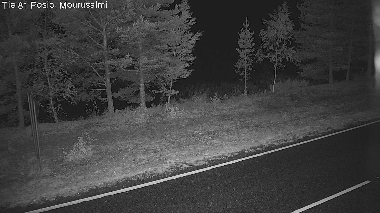 Kelikamerat Kuva Tie 81 Posio, Mourusalmi, Posio, Lappi