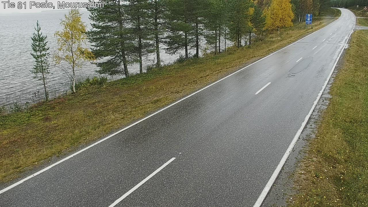Weather Camera Image Väg 81 Posio, Mourusalmi, Posio, Lappi