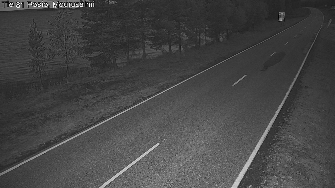 Kelikamerat Kuva Tie 81 Posio, Mourusalmi, Posio, Lappi