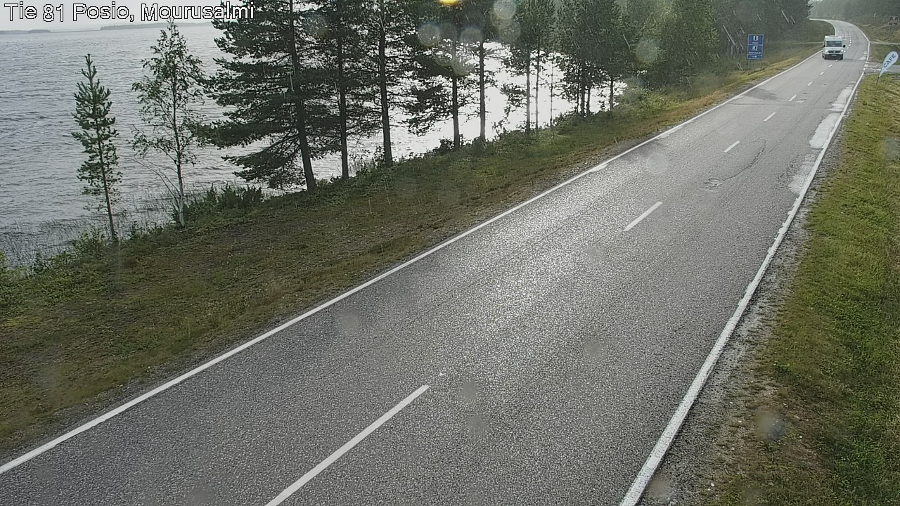 Kelikamerat Kuva Tie 81 Posio, Mourusalmi, Posio, Lappi