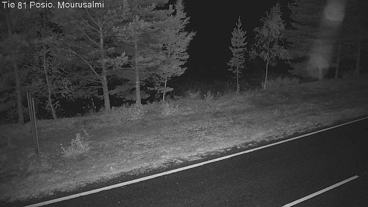 Kelikamerat Kuva Tie 81 Posio, Mourusalmi, Posio, Lappi