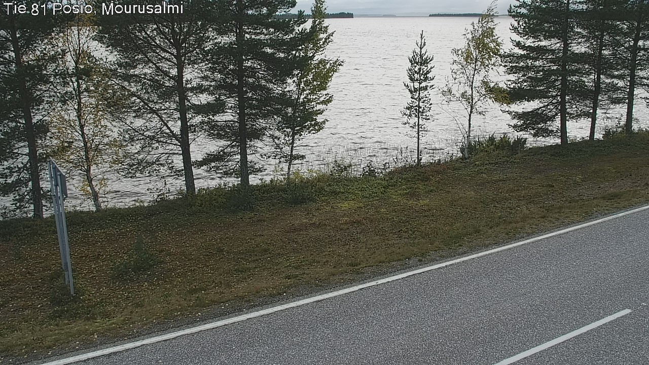 Kelikamerat Kuva Tie 81 Posio, Mourusalmi, Posio, Lappi