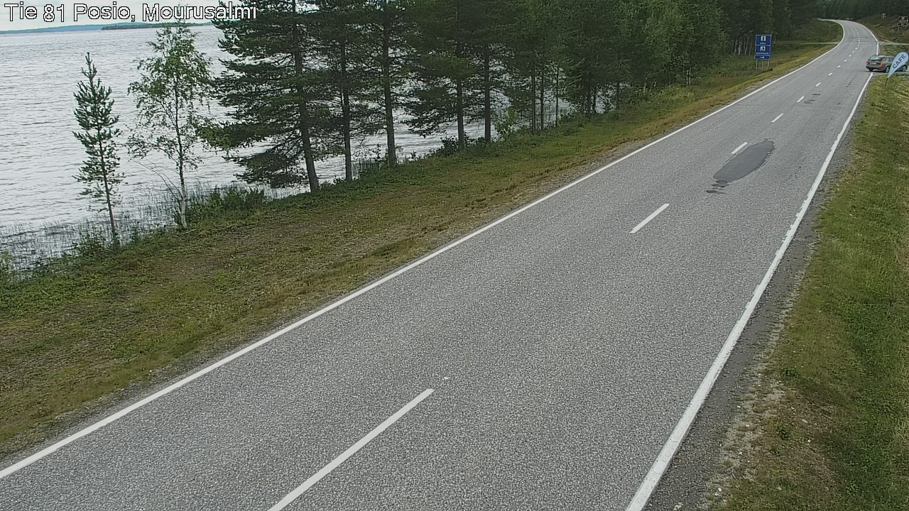 Kelikamerat Kuva Tie 81 Posio, Mourusalmi, Posio, Lappi