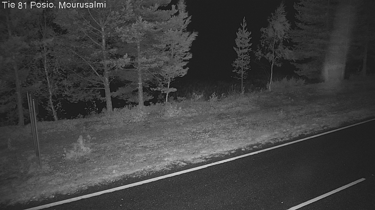 Kelikamerat Kuva Tie 81 Posio, Mourusalmi, Posio, Lappi