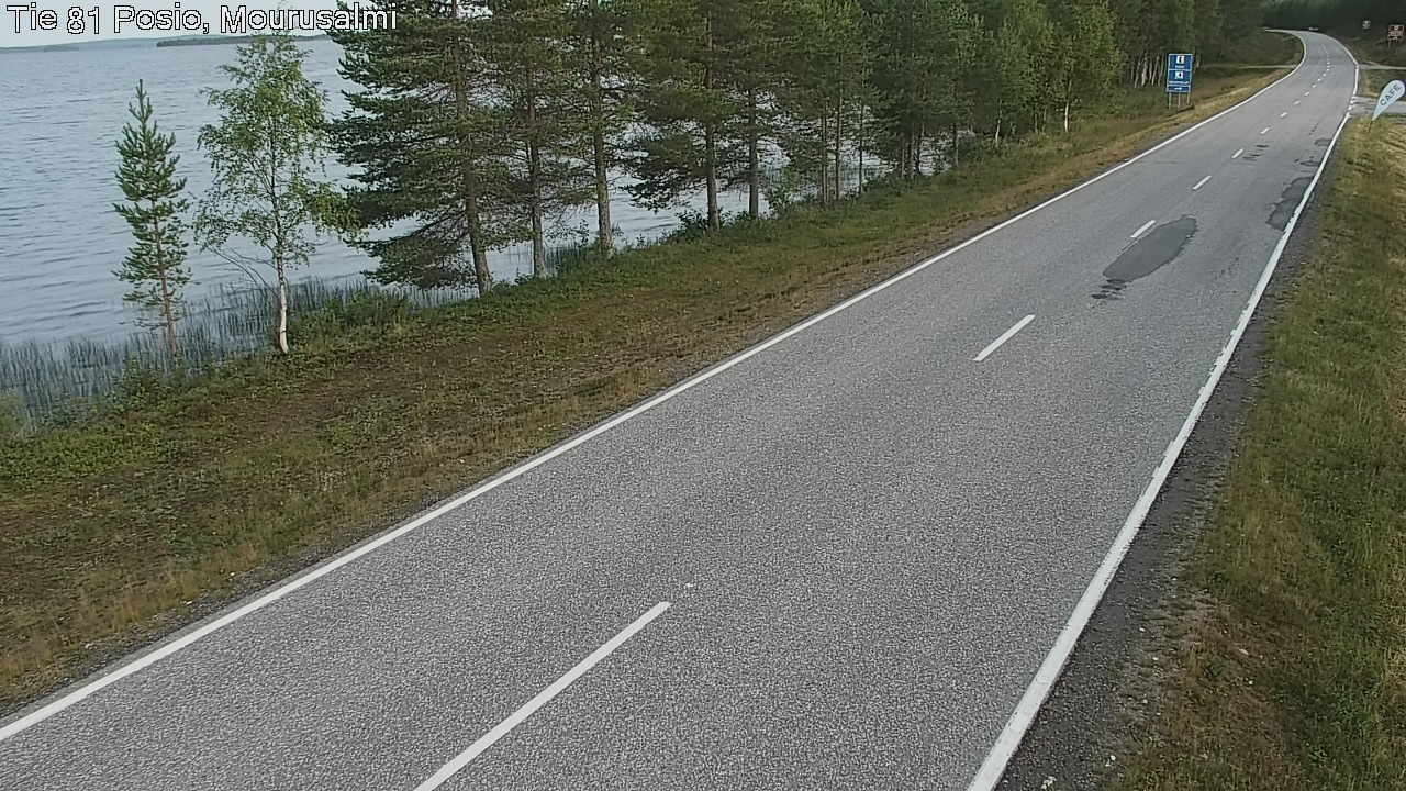 Kelikamerat Kuva Tie 81 Posio, Mourusalmi, Posio, Lappi