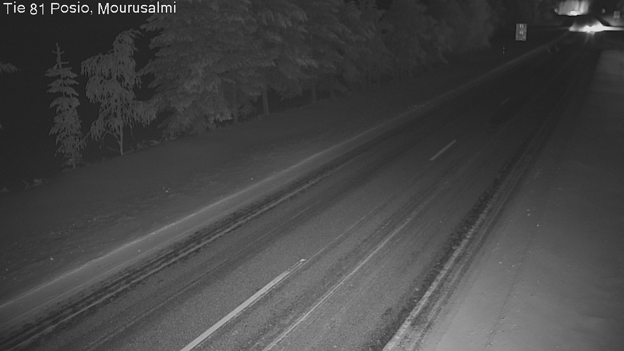 Kelikamerat Kuva Tie 81 Posio, Mourusalmi, Posio, Lappi