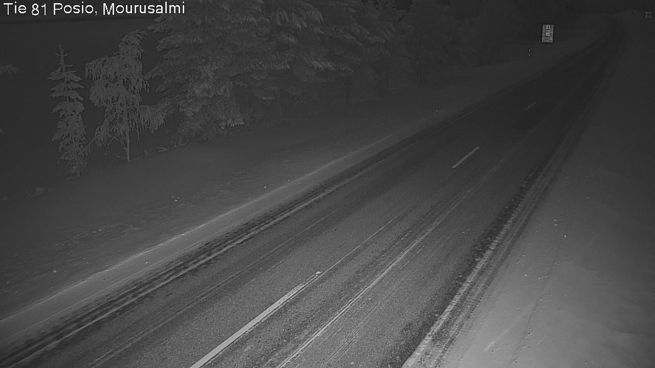 Kelikamerat Kuva Tie 81 Posio, Mourusalmi, Posio, Lappi