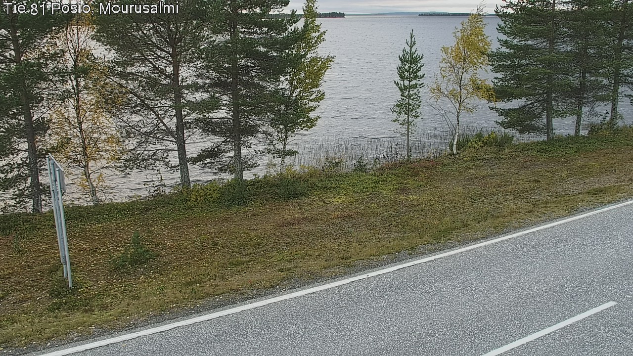 Kelikamerat Kuva Tie 81 Posio, Mourusalmi, Posio, Lappi